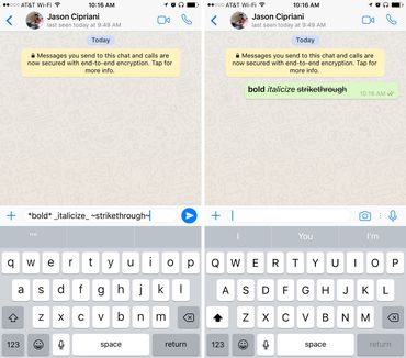 صورة لـ 11 ميزة مخفية في WhatsApp ستسهل عليك استخدامه | whatsapp-font-formatting-min