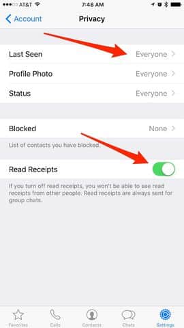 صورة لـ 11 ميزة مخفية في WhatsApp ستسهل عليك استخدامه | whatsapp-privacy-settings-min