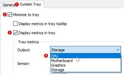 صورة لـ كيفية التحقق من درجة حرارة المعالج للكمبيوتر المحمول في Windows 10 | Laptop-Temperature-Speccy-Tray-DzTechs