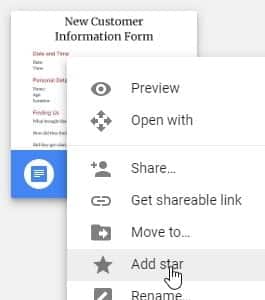 صورة لـ كيفية إنشاء قالب لـ Google Docs مخصص بدون GSuite | Google-Template-Add-Star-DzTechs