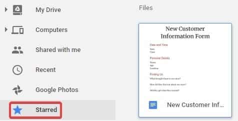 صورة لـ كيفية إنشاء قالب لـ Google Docs مخصص بدون GSuite | Google-Template-Starred-DzTechs