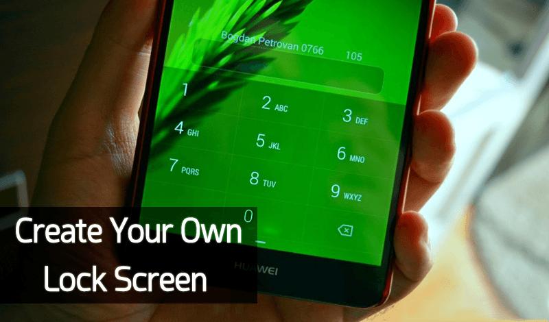 صورة لـ كيفية إنشاء قفل شاشة مخصص ومصمم ذاتيًا لجهاز Android | Lock-screen-DzTechs