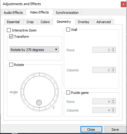 صورة لـ كيفية تدوير فيديو في VLC media Player وحفظه بعد تدويره | how-to-rotate-save-vlc-video-rotate-DzTechs