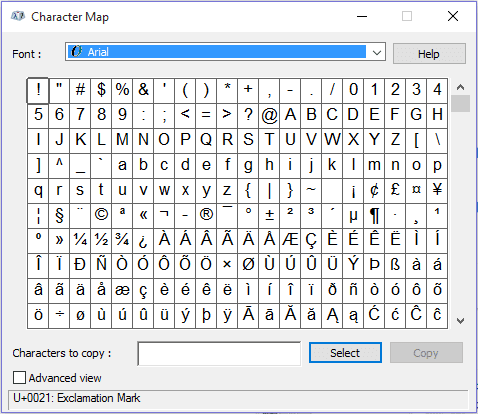 صورة لـ 3 طرق لإدخال رمز الدرجة في مستند MS Word | insert-degree-sign-in-word-character-map-program-DzTechs