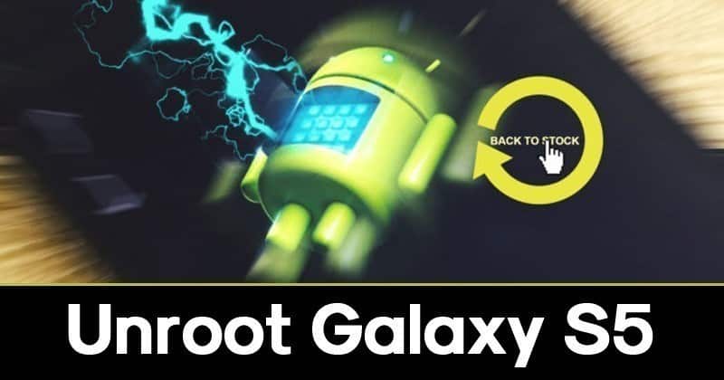 صورة لـ كيفية إلغاء Root على Samsung Galaxy S5 [دليل Unroot] | Unroot-Galaxy-S5