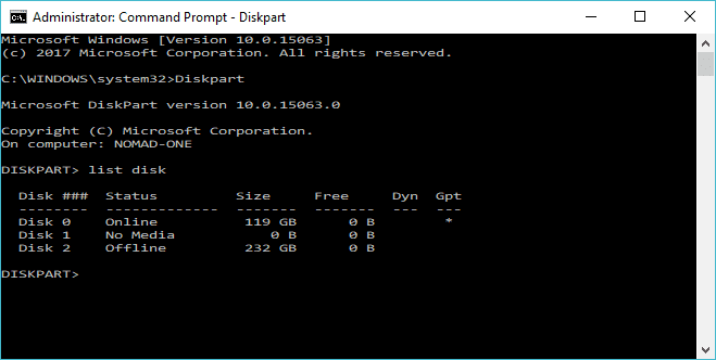 صورة لـ كيفية إصلاح خطأ تضارب التوقيع على القرص على Windows | Command-Prompt-Windows-Disk-Signature-DzTechs