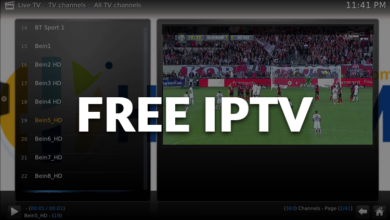 صورة لـ أفضل قوائم وخدمات IPTV المجانية لـ Kodi أو Android Boxes أو Fire TV | free-iptv-addons-lists-750x430