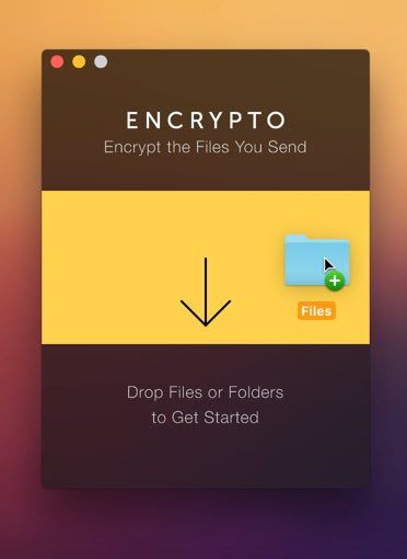 صورة لـ كيفية حماية مجلداتك في نظام macOS بكلمة مرور | password-protect-folder-macos-encrypto-drag-folder-DzTechs