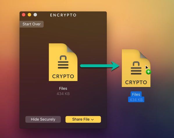 صورة لـ كيفية حماية مجلداتك في نظام macOS بكلمة مرور | password-protect-folder-macos-encrypto-save-file-DzTechs