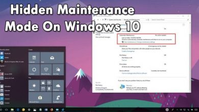 صورة لـ كيفية استخدام ميزة الصيانة التلقائية على نظام Windows 10 | Use-Hidden-Maintenance-Mode-On-Windows-10-696x365