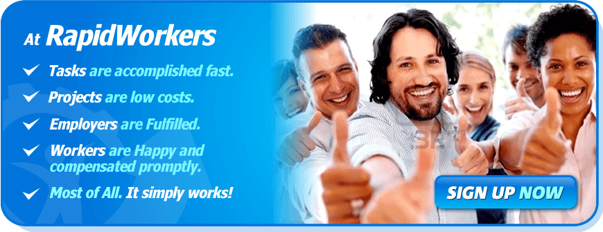 صورة لـ RapidWorkers : احتيال أم ربح شرعي؟ مراجعة مع إثبات الدفع | thegeektools654-DzTechs