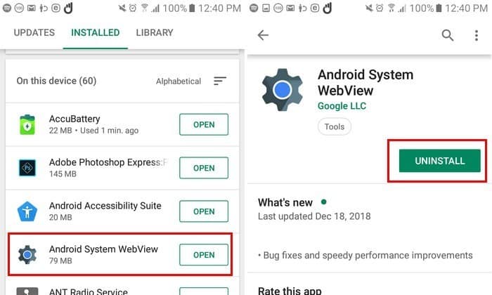 صورة لـ ما هو تطبيق Android System Webview وهل يجب عليك إلغاء تثبيته؟ | WebView-Uninstall-DzTechs