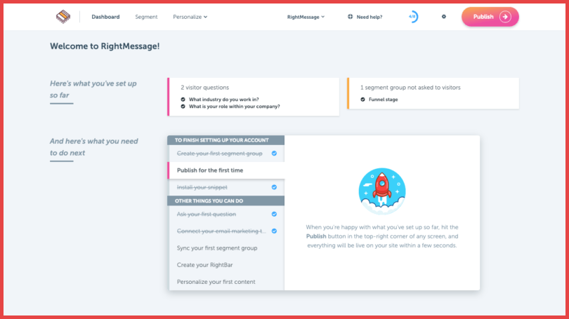 صورة لـ مراجعة RightMessage: إضافة التخصيص مع زيادة مبيعات منتجك الرقمي | Welcome-to-right-message-DzTechs