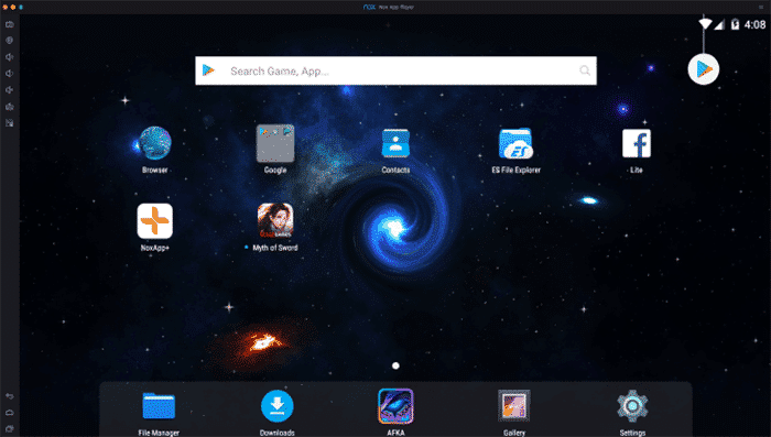 صورة لـ أفضل محاكيات Android لمستخدمي نظام التشغيل Mac | Android-Emulators-Mac-Nox-min-DzTechs