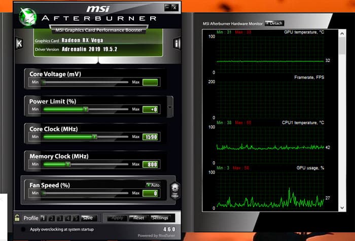 صورة لـ كيفية التحقق من درجة حرارة المعالج للكمبيوتر المحمول في Windows 10 | check-cpu-temperature-laptop-msi-afterburner-main-DzTechs