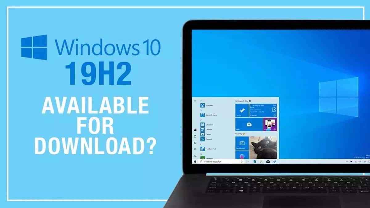 صورة لـ آخر تحديث لنظام Windows 10 19H2: هل هو متاح للتنزيل؟ | Windows-10-19H2-Update-DzTechs