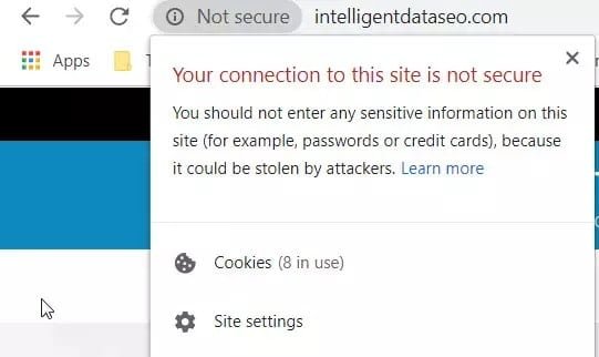 صورة لـ كيفية إصلاح خطأ “اتصالك بهذا الموقع غير آمن” في Google Chrome | Your-connection-to-this-site-is-not-secure-min-DzTechs