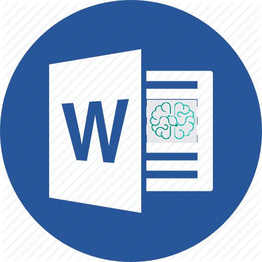 صورة لـ كيفية إنشاء الخرائط الذهنية على Microsoft Word | mswordicon-min-DzTechs