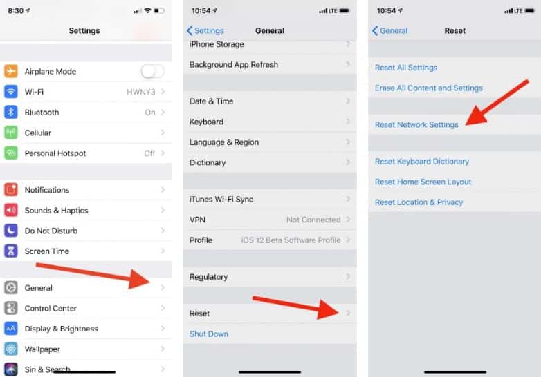 صورة لـ هل Bluetooth على iPhone الخاص بك لا يعمل؟ سنُساعدك على حل المُشكلة | 6._Reset_Network_Settings-IsjekJfs-DzTechs