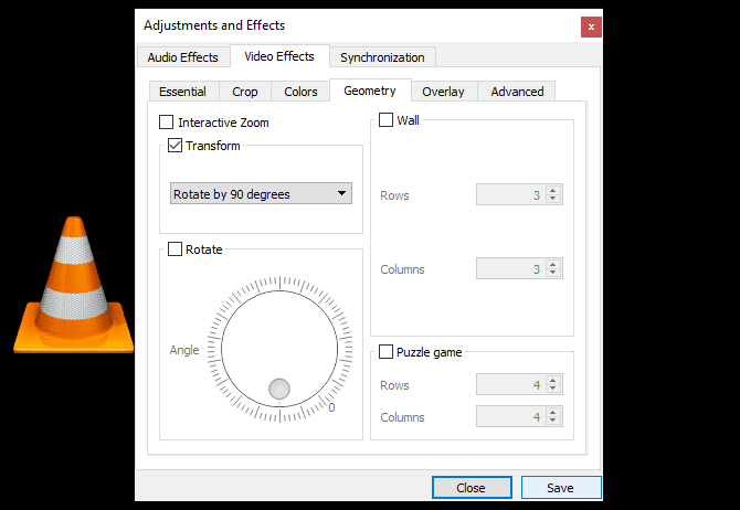 صورة لـ كيفية تدوير الفيديو لمشاهدته في Windows Media Player | muo_windows_rotate_media_player_vlc-tpfDwKfs-DzTechs