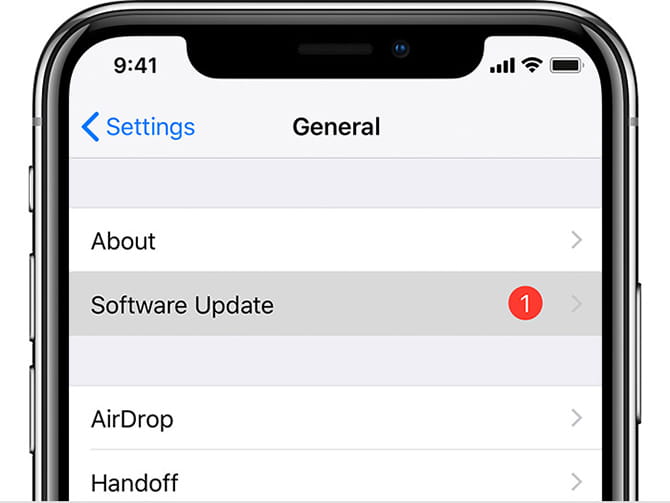 صورة لـ هل Bluetooth على iPhone الخاص بك لا يعمل؟ سنُساعدك على حل المُشكلة | update_ios_software-QujekJfs-DzTechs