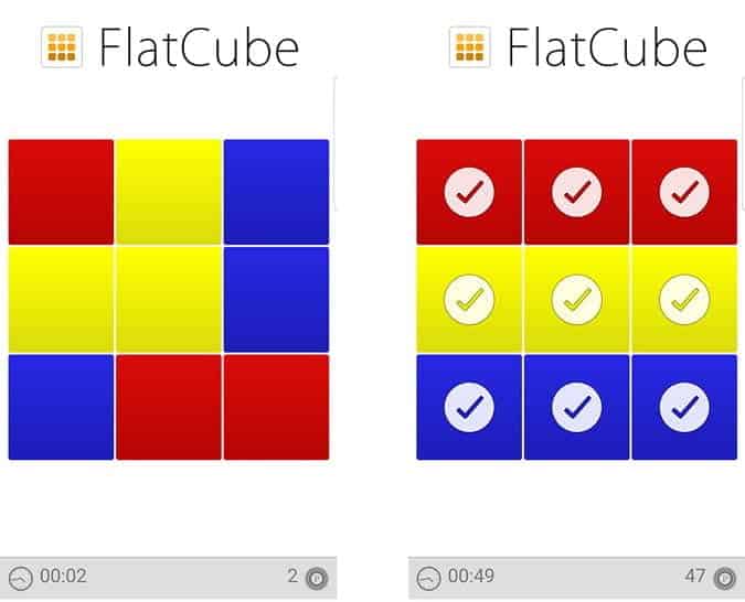 صورة لـ أفضل تطبيقات مكعب روبيك لأجهزة Android و iOS | Flat_Cube-Q1alQRfs-DzTechs