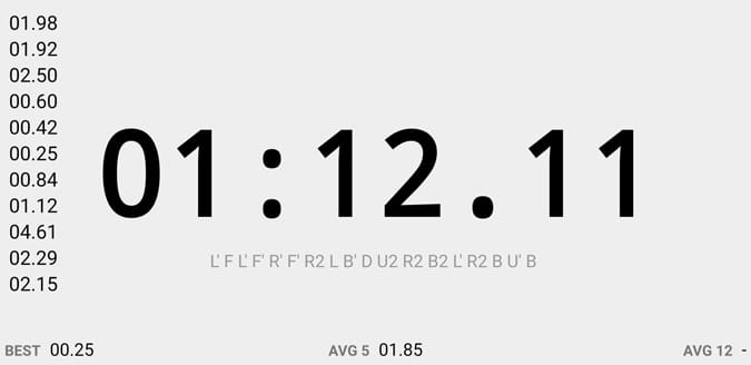 صورة لـ أفضل تطبيقات مكعب روبيك لأجهزة Android و iOS | cube_Timer-MtalQRfs-DzTechs