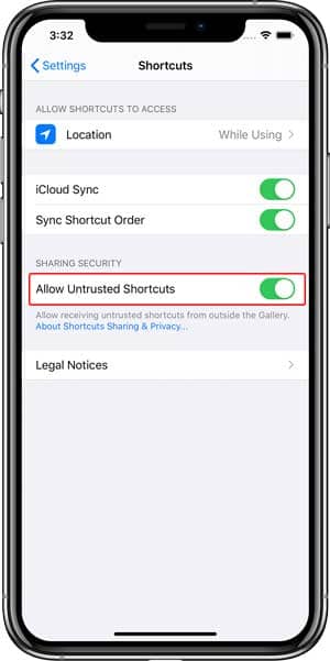 صورة لـ كيفية تسجيل الدخول تلقائيًا إلى أي بوابة مقيدة في شبكة Wi-Fi على iOS | 2_untrusted-vGjnBKfs-DzTechs