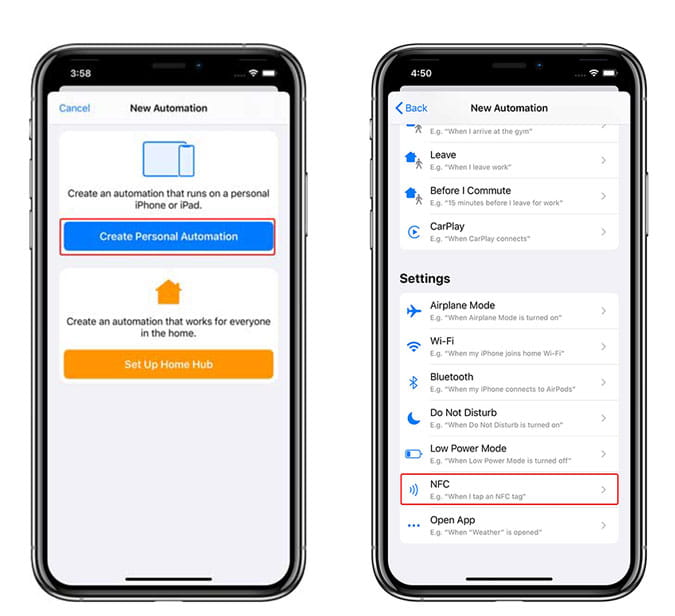 صورة لـ كيفية تسجيل الدخول تلقائيًا إلى أي بوابة مقيدة في شبكة Wi-Fi على iOS | automation_1-h8GmBKfs-DzTechs