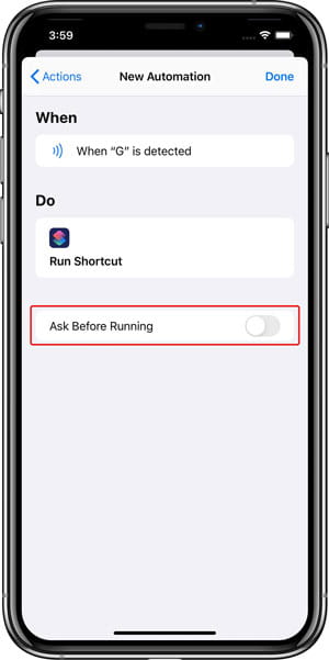 صورة لـ كيفية تسجيل الدخول تلقائيًا إلى أي بوابة مقيدة في شبكة Wi-Fi على iOS | turn_off_ask_before_run-VeHmBKfs-DzTechs