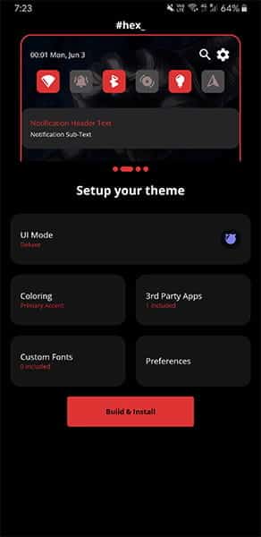 صورة لـ كيفية إنشاء سمة جديدة خاصة بك لـ Samsung One UI | Hex_Build_and_Install-JZnzqLfs-DzTechs