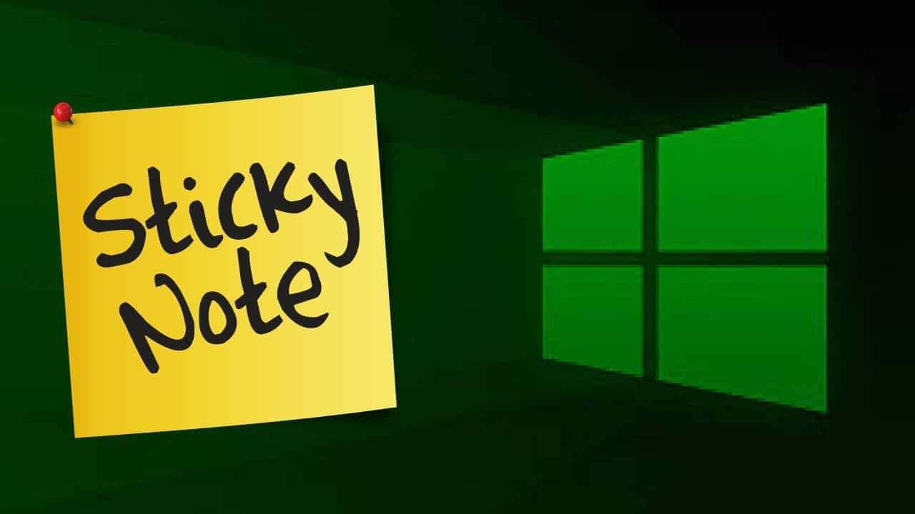 صورة لـ كيف البدء في استخدام Sticky Notes على Windows 10: أفضل النصائح والحيل | Green_Dark_1280x720-RsqAOMfs-DzTechs