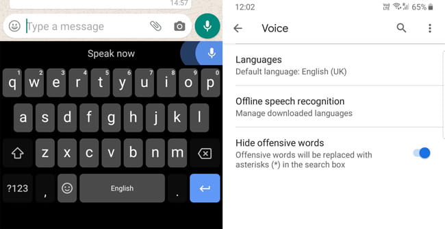 صورة لـ أفضل النصائح والحيل على Gboard التي من شأنها أن تزيد من كفاءة الكتابة | Type_with_voice_Gboard-8VBJsNfs-DzTechs