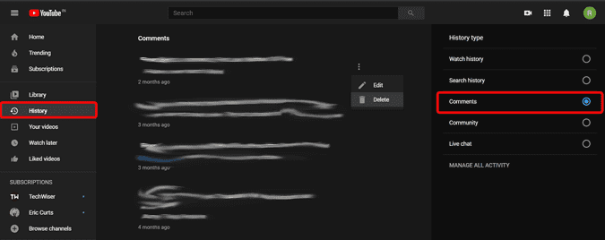 صورة لـ كيفية حذف جميع التعليقات الخاصة بك على موقع YouTube | deleting_comments_on_YouTube-9gHzqZfs-DzTechs