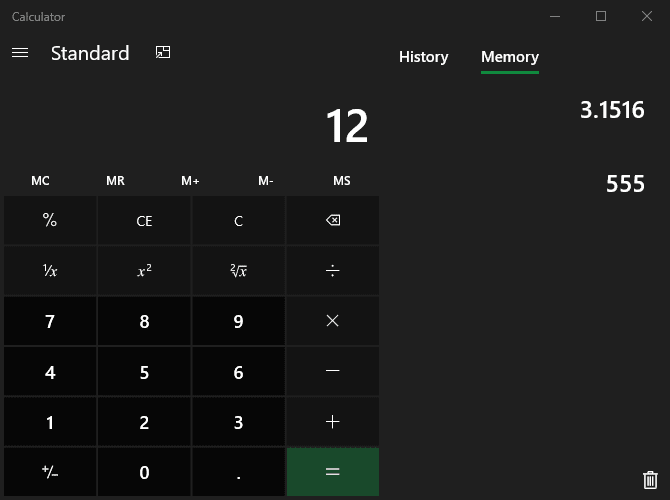 صورة لـ مميزات تطبيق الآلة الحاسبة المُدمجة في Windows المُهملة التي ستجدها مفيدة للغاية | 04_Windows_Calculator_Memory-DXFakOfs-DzTechs