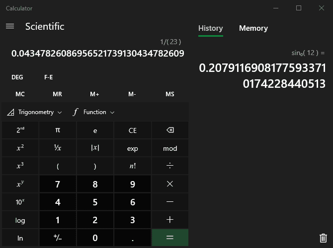 صورة لـ مميزات تطبيق الآلة الحاسبة المُدمجة في Windows المُهملة التي ستجدها مفيدة للغاية | 05_Windows_Calculator_Scientific-kYFakOfs-DzTechs