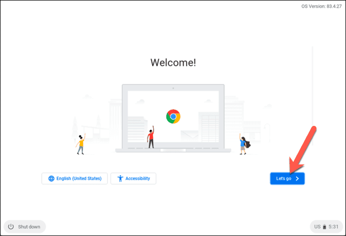 صورة لـ كيفية تحويل جهاز الكمبيوتر المحمول القديم إلى جهاز Chromebook | CloudReady-Installer-Begin-DzTechs