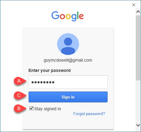 صورة لـ كيفية تكوين إعدادات Gmail IMAP في Outlook | imap-gmail-password-DzTechs