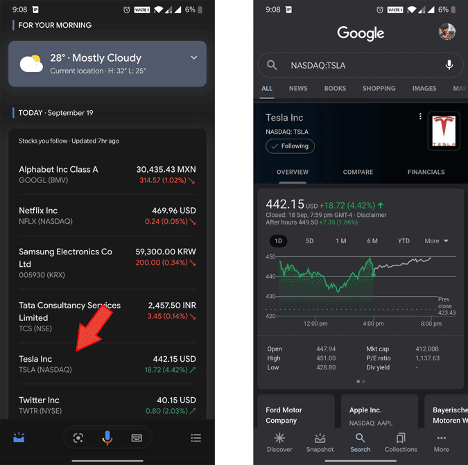 صورة لـ كيفية متابعة سوق الأسهم بذكاء باستخدام مساعد Google | opening-stock-min-DzTechs