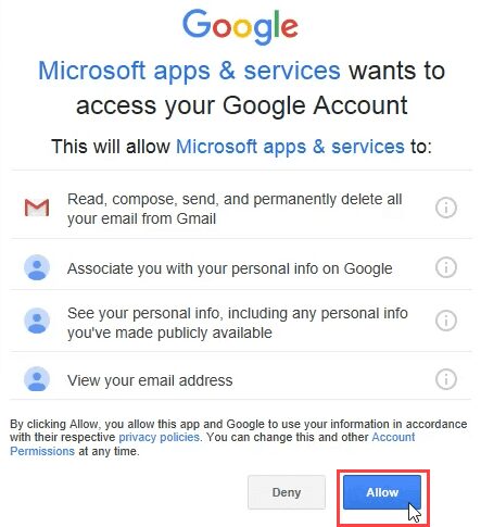 صورة لـ كيفية تكوين إعدادات Gmail IMAP في Outlook | outlook-add-gmail-access-DzTechs