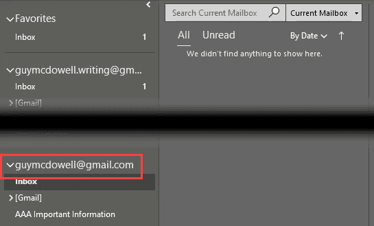 صورة لـ كيفية تكوين إعدادات Gmail IMAP في Outlook | outlook-add-gmail-loading-DzTechs