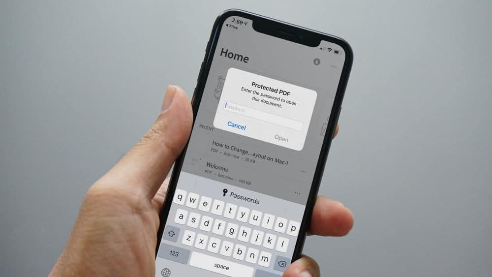 صورة لـ كيفية حماية ملفات PDF بكلمة مرور على iPhone | 1MNScUUN2xfwS2218JERW7Q-DzTechs
