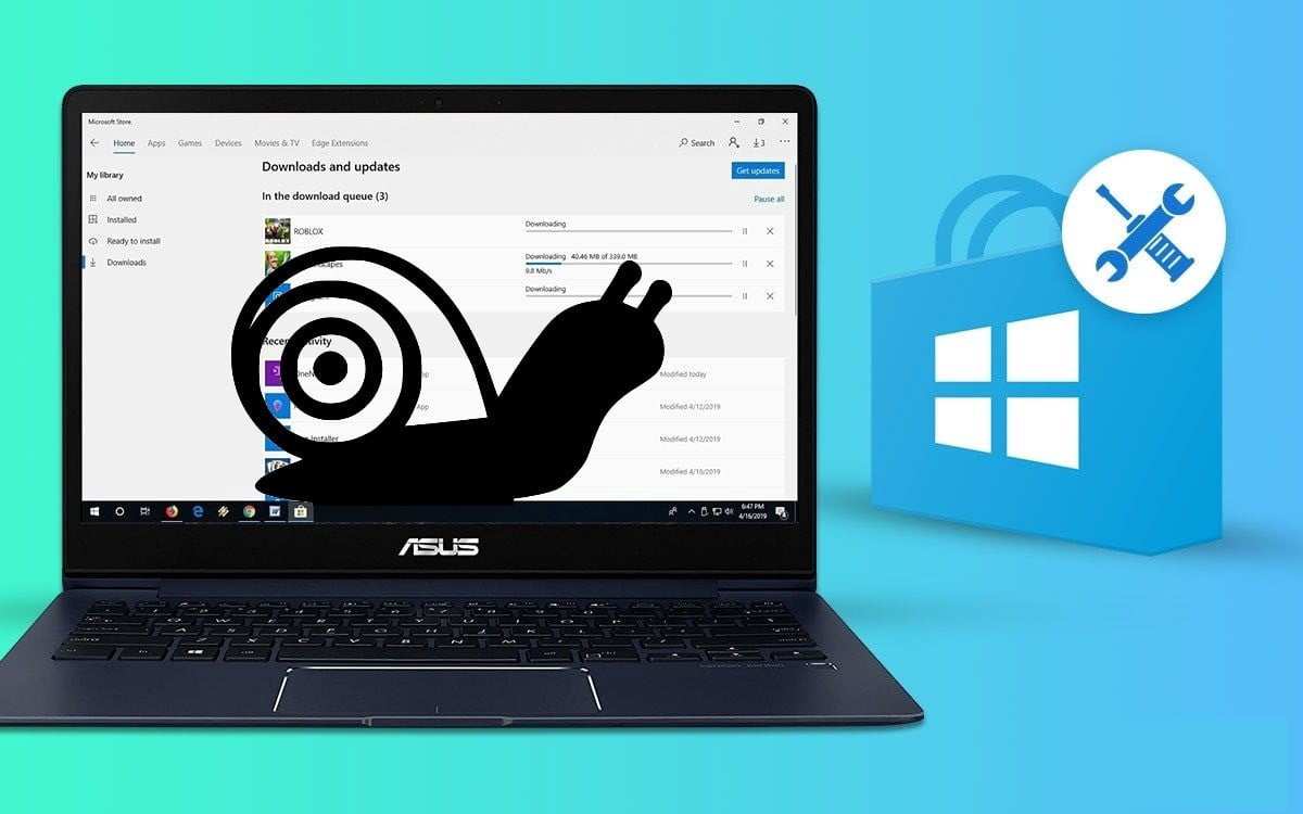 صورة لـ تنزيل التطبيقات من Microsoft Store بطيء؟ أفضل الطرق لتحسينه | 1d-tKyuUaQnXWg2boPsdAXw-DzTechs