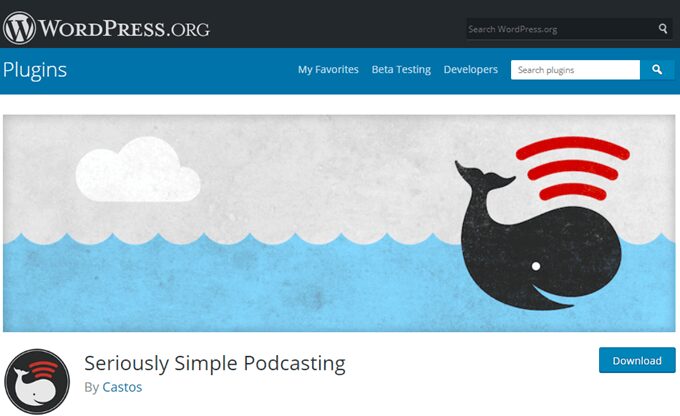 صورة لـ أفضل إضافات البودكاست لـ WordPress | seriously-simple-podcasting