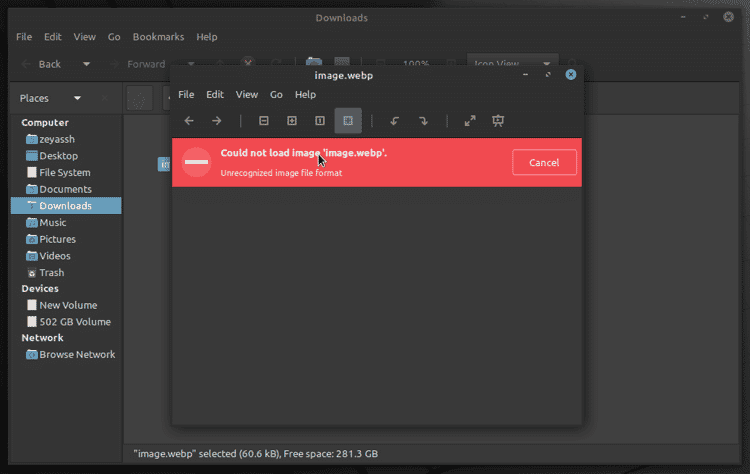صورة لـ كيفية عرض صور WebP على Ubuntu و Linux Mint | 1P02twl8UA9WT4cLGe_bgxg-DzTechs