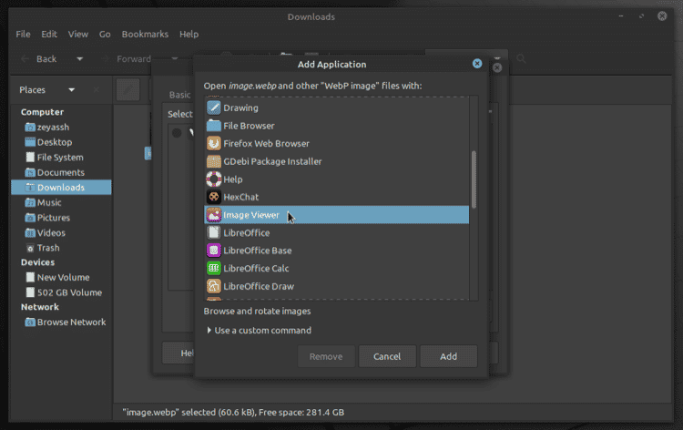 صورة لـ كيفية عرض صور WebP على Ubuntu و Linux Mint | 1ercpPc0nZddNs8Hhn4nOJQ-DzTechs