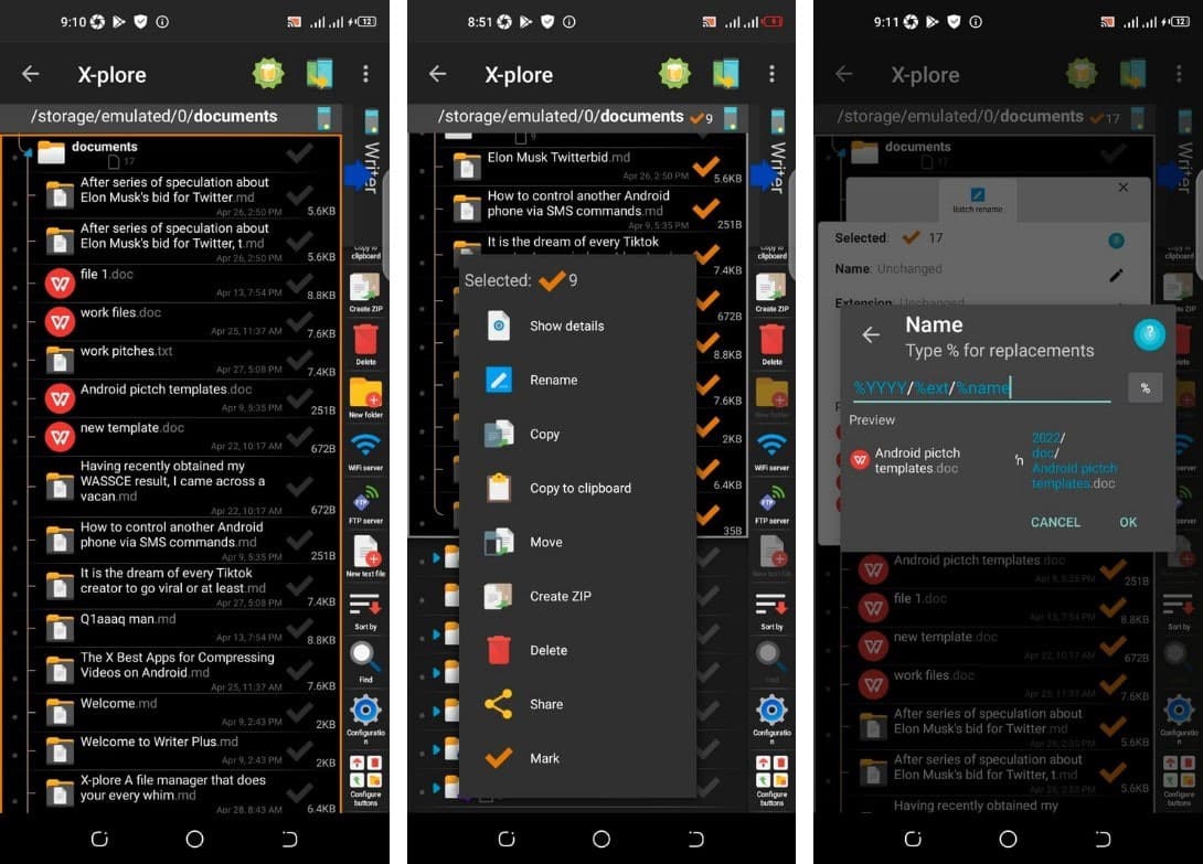 صورة لـ كيفية إعادة تسمية وتنظيم الملفات دفعة واحدة على Android | 18XGz5cBPuhPeRP8TwrON7w-DzTechs