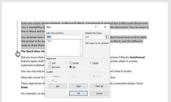 صورة لـ كيفية إدراج خط أفقي أو عمودي في Microsoft Word | 1BFh-8DlSjfBH3CHZudybqw-DzTechs