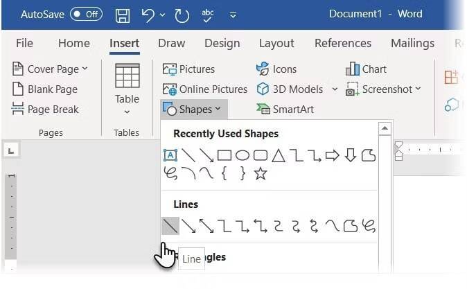 صورة لـ كيفية إدراج خط أفقي أو عمودي في Microsoft Word | 1jbx40OmQ1P3Apbgmxx6Rvg-DzTechs