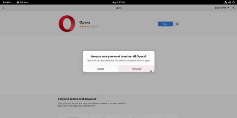 صورة لـ كيفية تثبيت متصفح الويب Opera على نظام Linux | 1X1WOuxm1BmI6aQv2-Y2u_Q-DzTechs